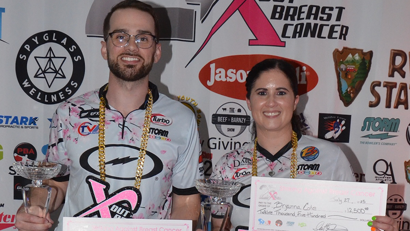The winners of the event